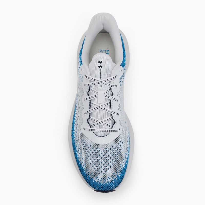 Кросівки для бігу чоловічі Under Armour Infinite white/electric blue/white 5