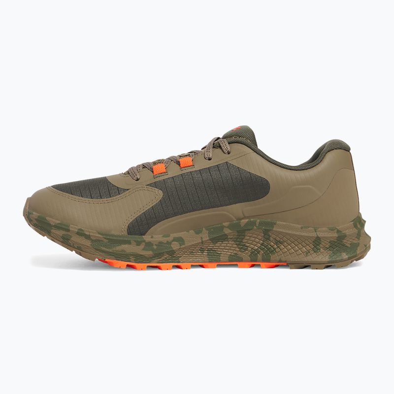Кросівки для бігу чоловічі Under Armour Charged Bandit Trail 3 marine od green/bayou/ares red 2