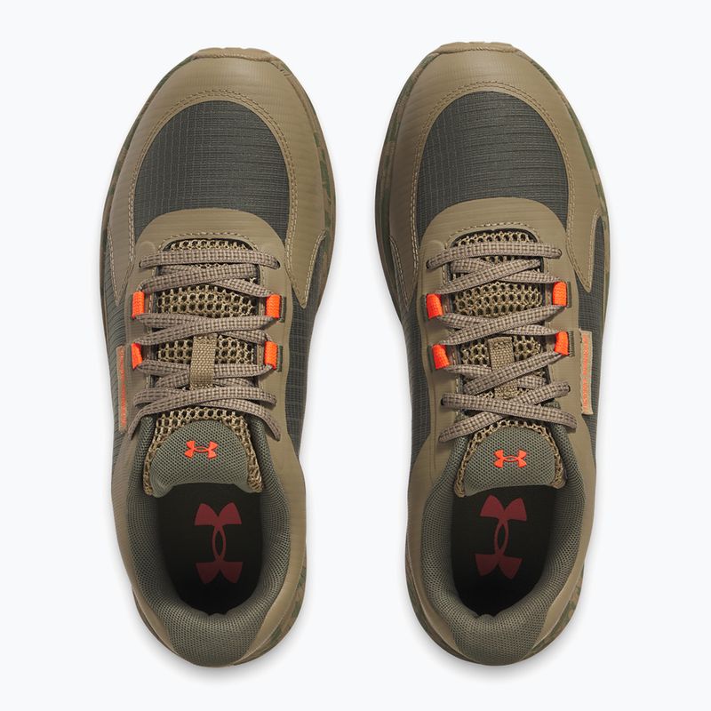 Кросівки для бігу чоловічі Under Armour Charged Bandit Trail 3 marine od green/bayou/ares red 4