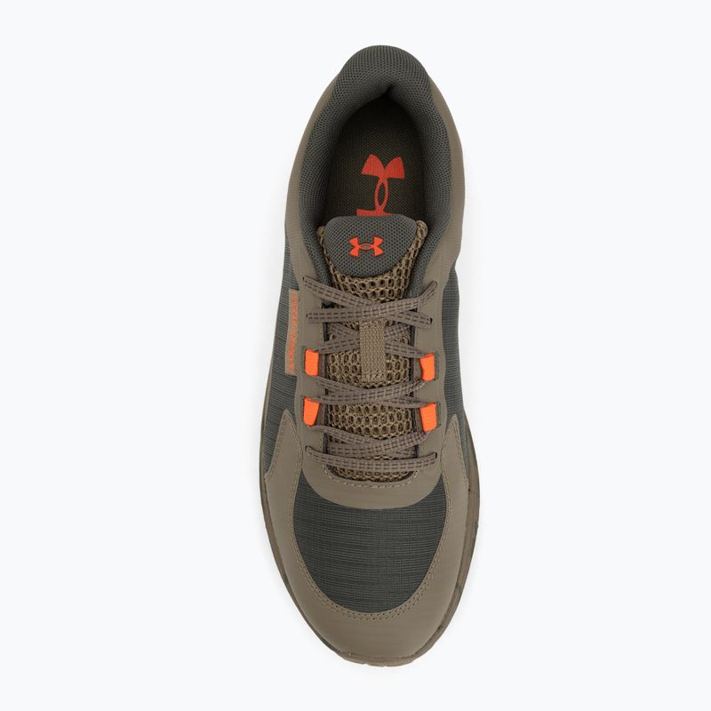 Кросівки для бігу чоловічі Under Armour Charged Bandit Trail 3 marine od green/bayou/ares red 5