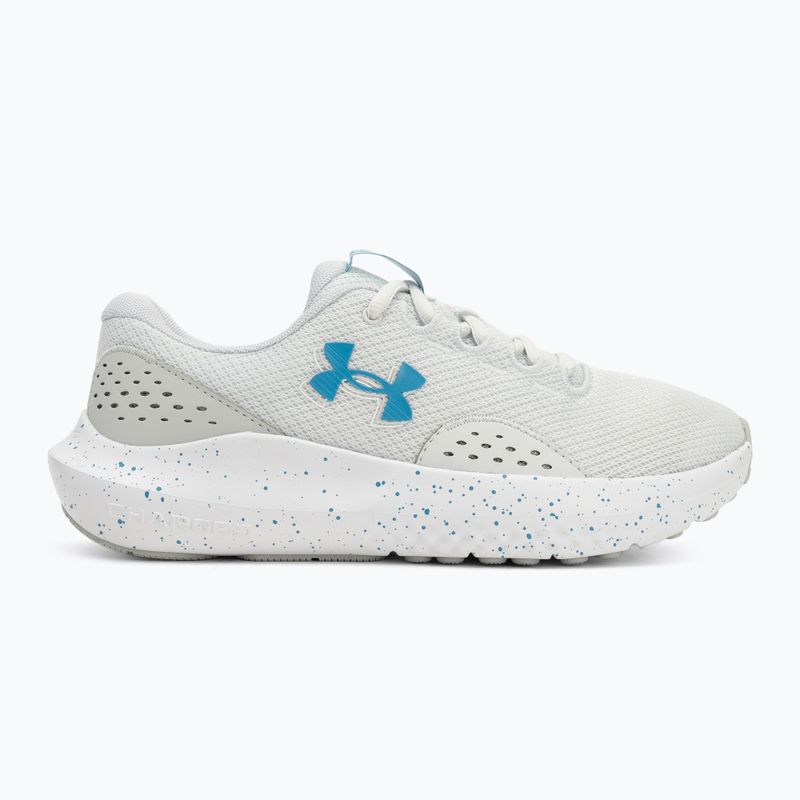Кросівки для бігу жіночі Under Armour Charged Surge 4 distant gray/halo gray/ether blue 2