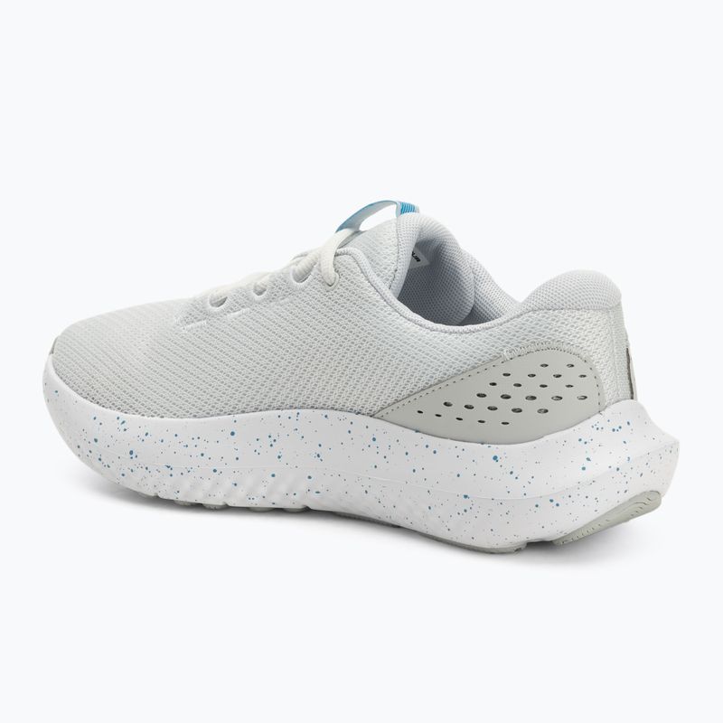 Кросівки для бігу жіночі Under Armour Charged Surge 4 distant gray/halo gray/ether blue 3