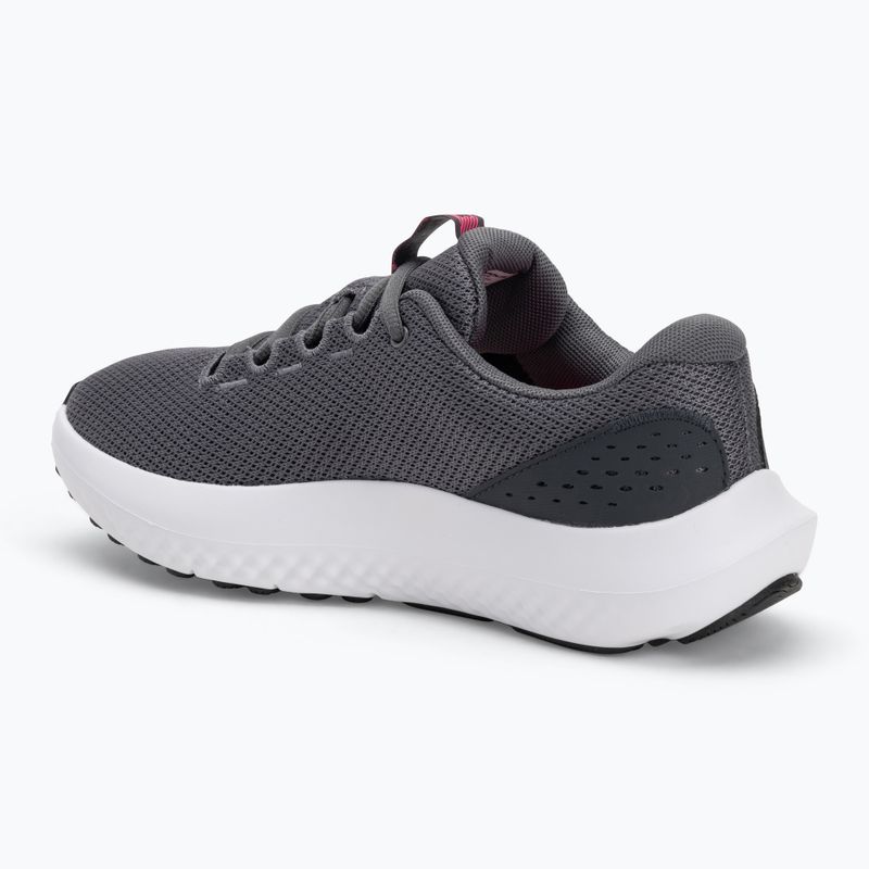 Кросівки для бігу жіночі Under Armour Charged Surge 4 castlerock/anthracite/aero pink 3