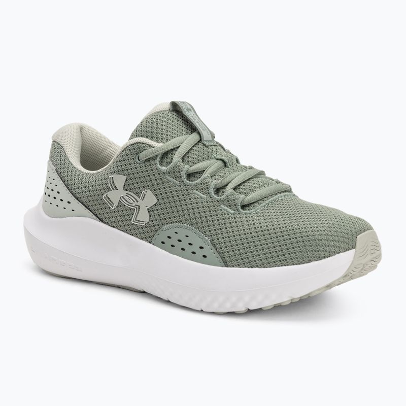 Кросівки для бігу жіночі Under Armour Charged Surge 4 silica green/hydro green/hydro green