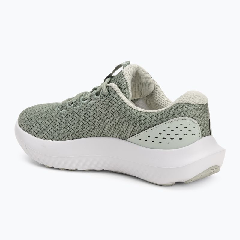 Кросівки для бігу жіночі Under Armour Charged Surge 4 silica green/hydro green/hydro green 3