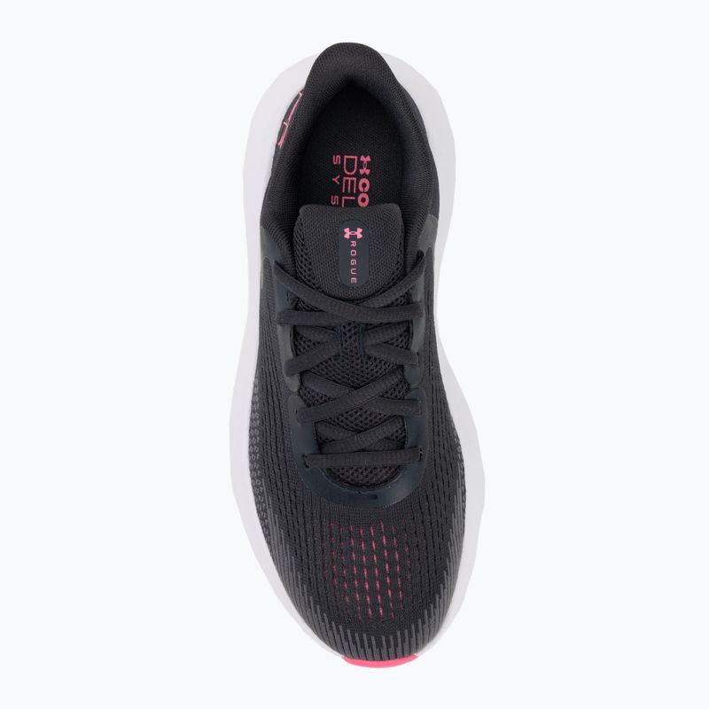 Кросівки для бігу жіночі Under Armour Charged Rogue 5 anthracite/anthracite/aero pink 5