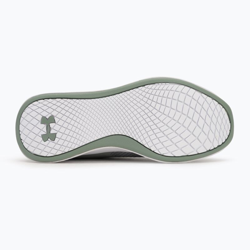 Кросівки для тренувань жіночі Under Armour Charged Aurora 2+ silica green/white/metallic silica 4