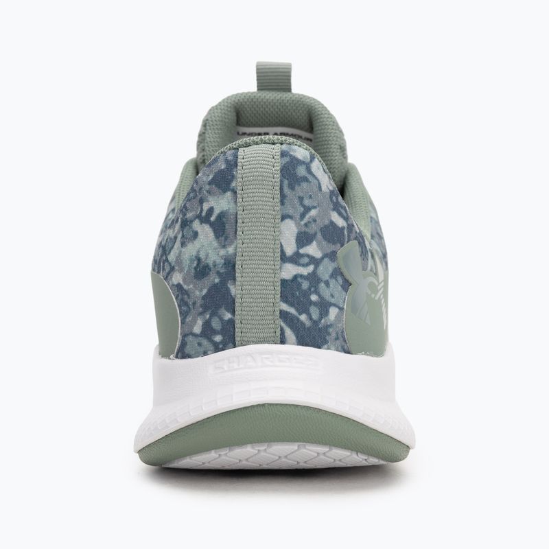 Кросівки для тренувань жіночі Under Armour Charged Aurora 2+ silica green/white/metallic silica 6