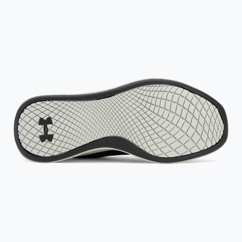 Кросівки для тренувань жіночі Under Armour Charged Aurora 2+ black/hydro green/metallic warm silver 4