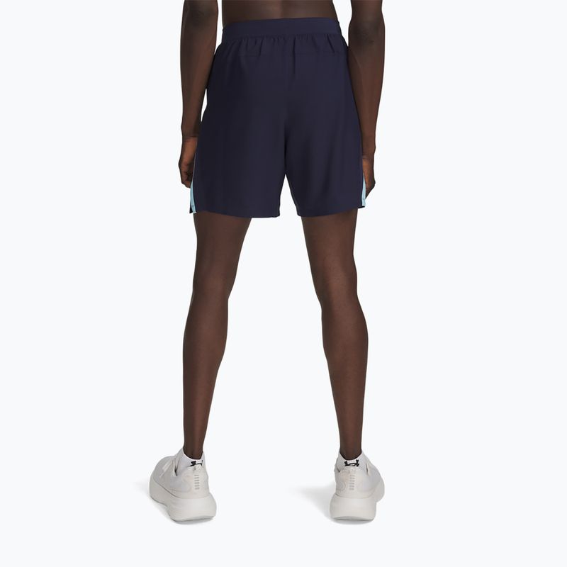 Шорти для бігу чоловічі Under Armour Launch 7" midnight navy / stream / reflective 3