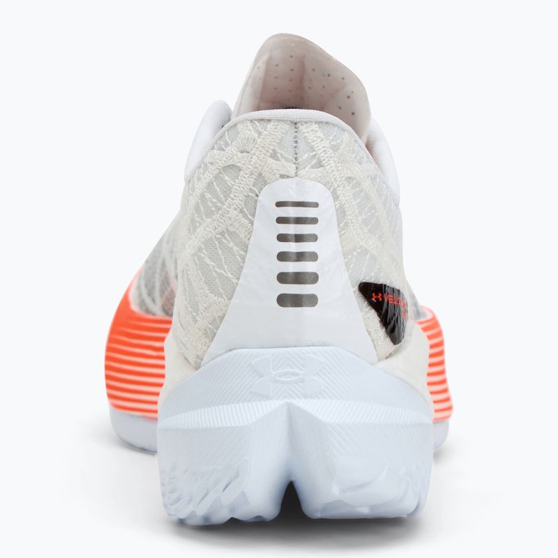 Кросівки для бігу чоловічі Under Armour Velocity Elite 2 white/ares red/black 6