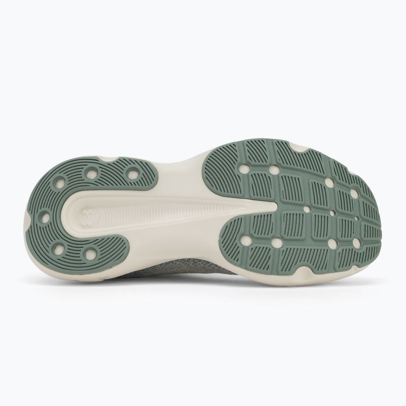 Кросівки для бігу жіночі Under Armour Infinite white quartz/silica green/metallic silica 4