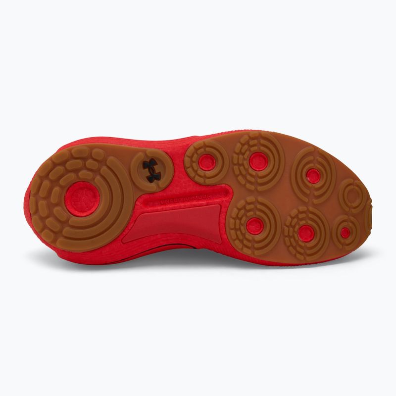 Кросівки чоловічі Under Armour Phantom 4 black/lava red/metallic silver 4