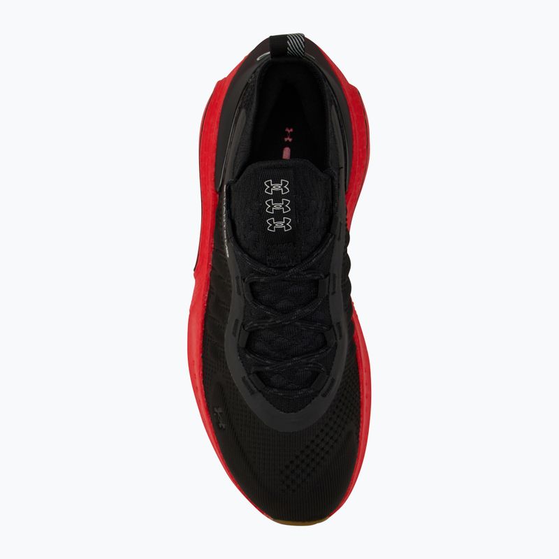 Кросівки чоловічі Under Armour Phantom 4 black/lava red/metallic silver 5