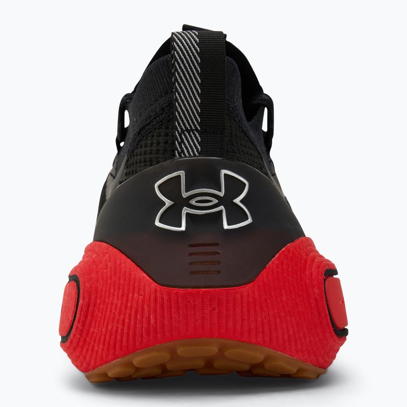 Кросівки чоловічі Under Armour Phantom 4 black/lava red/metallic silver 6