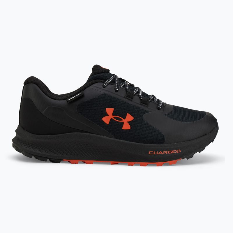 Кросівки для бігу чоловічі Under Armour Charged Bandit Trail 3 black/black/fire 2