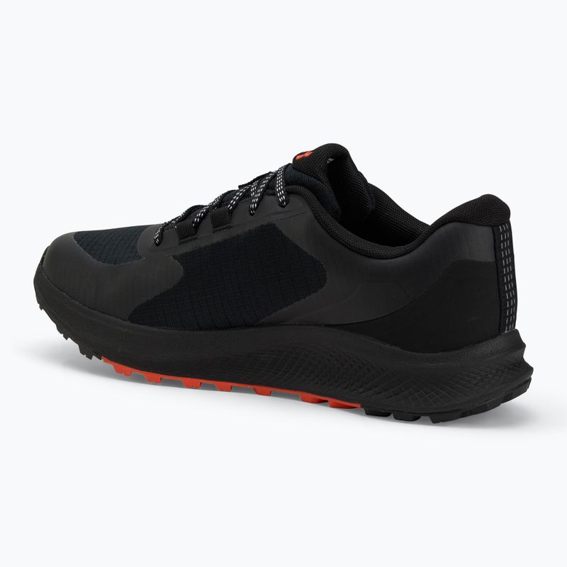 Кросівки для бігу чоловічі Under Armour Charged Bandit Trail 3 black/black/fire 3