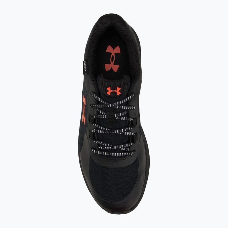 Кросівки для бігу чоловічі Under Armour Charged Bandit Trail 3 black/black/fire 5