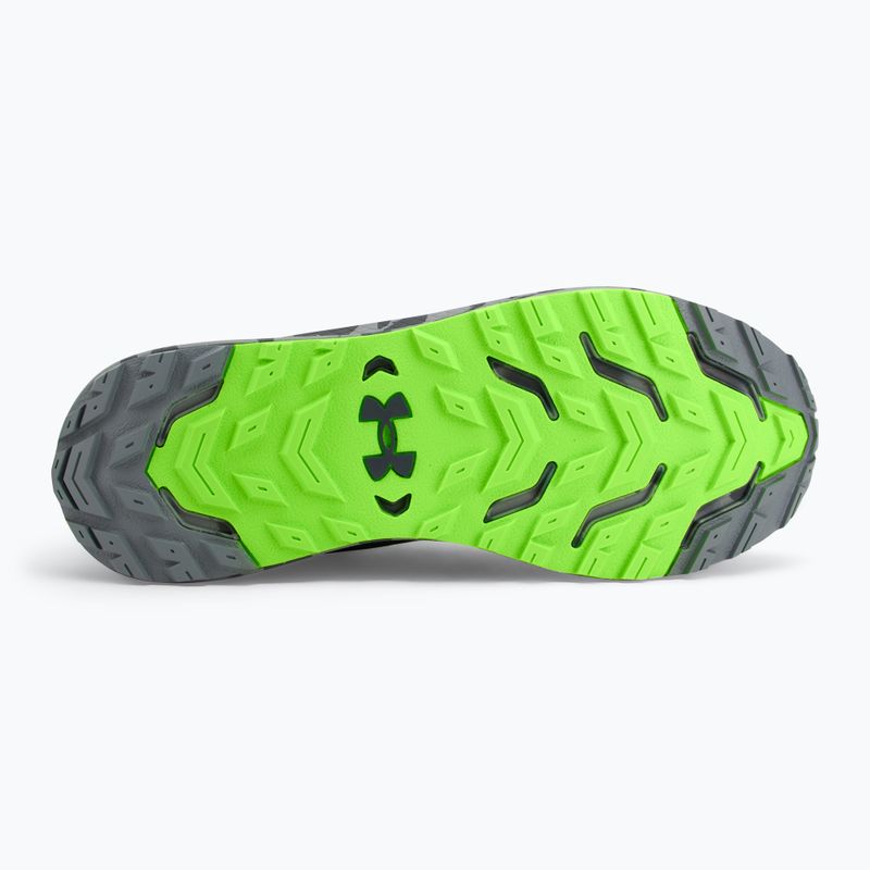 Кросівки для бігу чоловічі Under Armour Charged Bandit Trail 3 castlerock/steel/hyper green 4