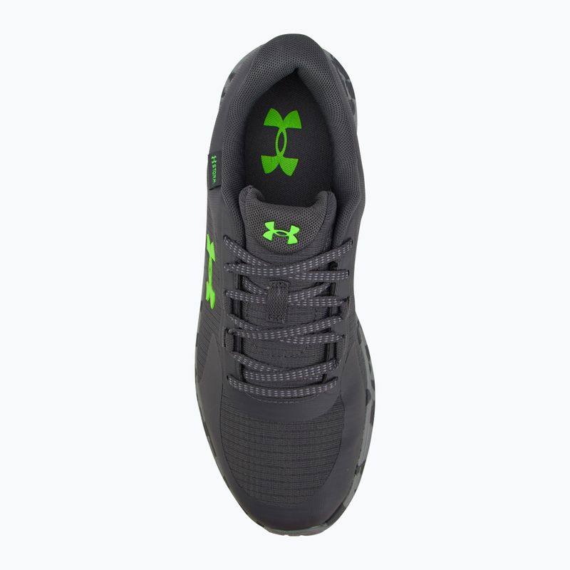 Кросівки для бігу чоловічі Under Armour Charged Bandit Trail 3 castlerock/steel/hyper green 5