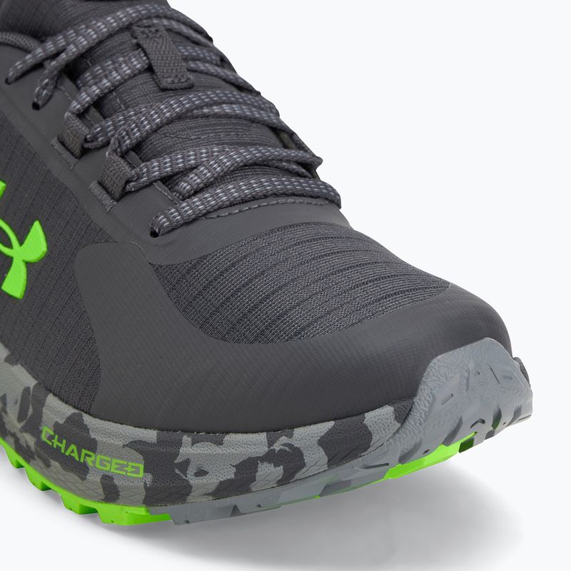 Кросівки для бігу чоловічі Under Armour Charged Bandit Trail 3 castlerock/steel/hyper green 7