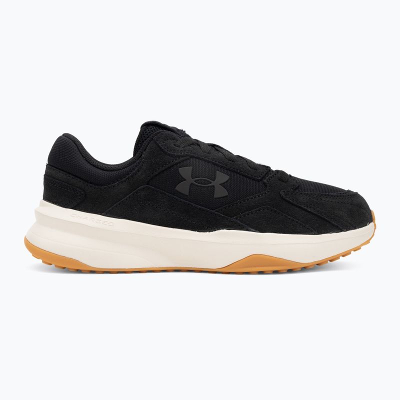 Кросівки для тренувань чоловічі Under Armour Edge Suede black/stone/black 2
