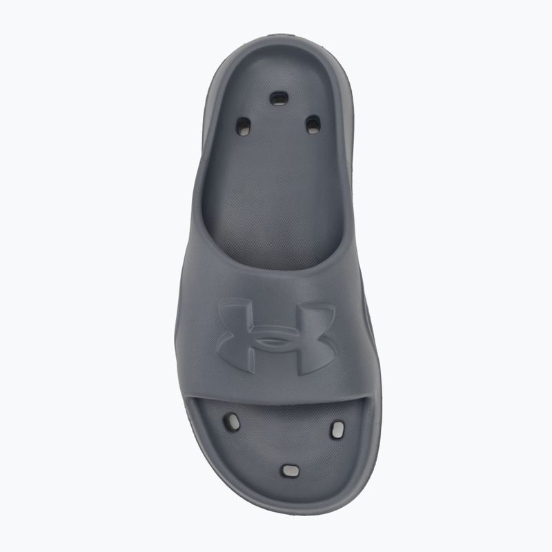 Шльопанці чоловічі Under Armour Locker V Slide castlerock/castlerock/anthracite 5