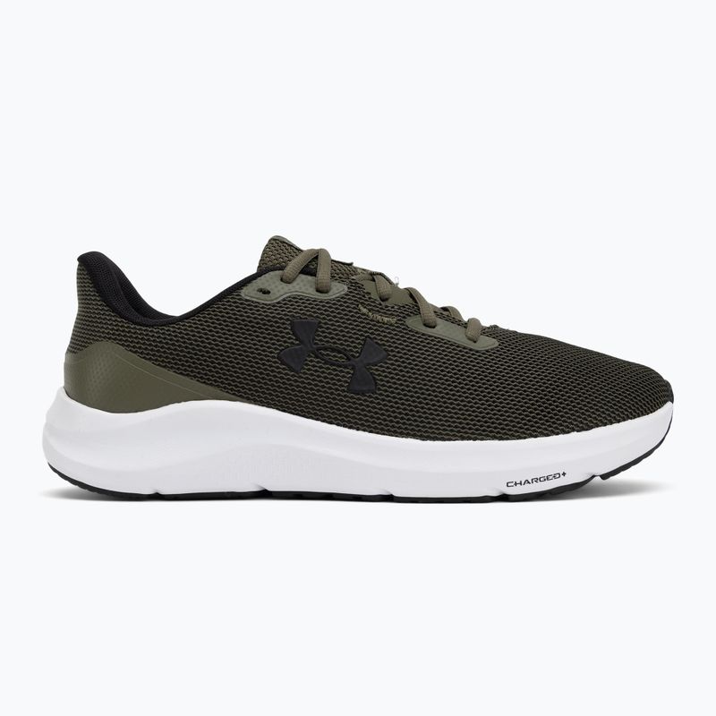 Кросівки для бігу чоловічі Under Armour Charged Pursuit 4 marine od green/marine od green/black 2