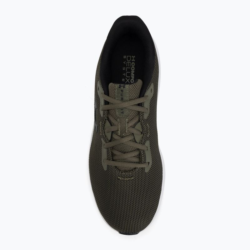 Кросівки для бігу чоловічі Under Armour Charged Pursuit 4 marine od green/marine od green/black 5