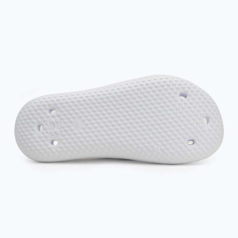 Шльопанці жіночі Under Armour Locker V Slide white/white/white 4
