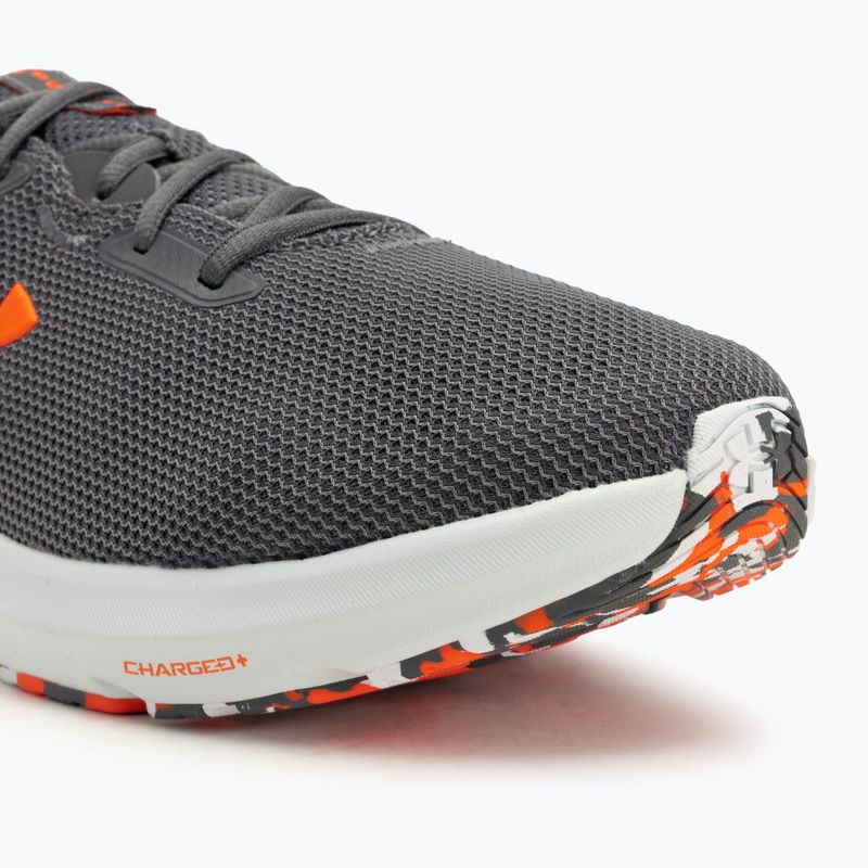 Кросівки для бігу чоловічі Under Armour Charged Pursuit 4 castlerock/anthracite/blaze orange 7