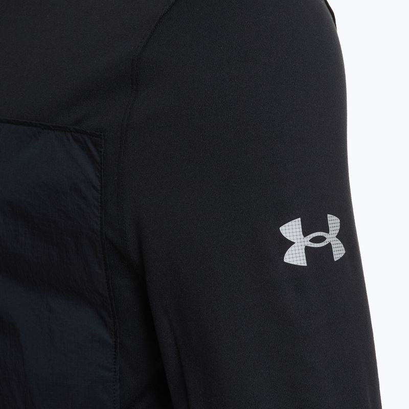 Кофта для бігу чоловіча Under Armour Trail Run Quarter Zip black/reflective 3