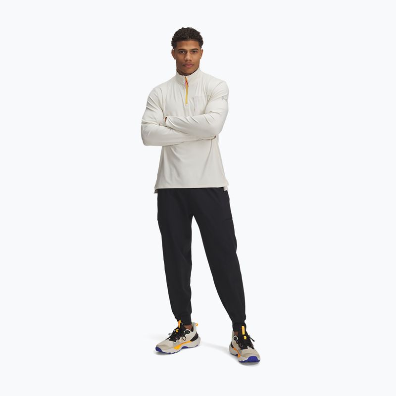Штани для бігу чоловічі Under Armour Trail Run black / reflective 2