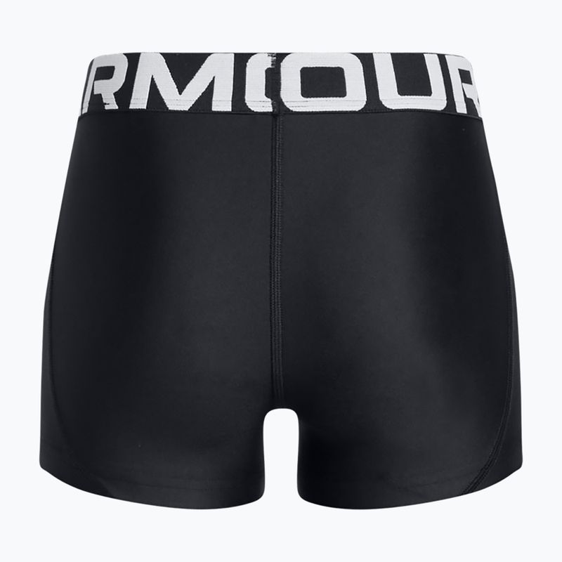 Шорти для тренувань дитячі Under Armour HeatGear black/white 2