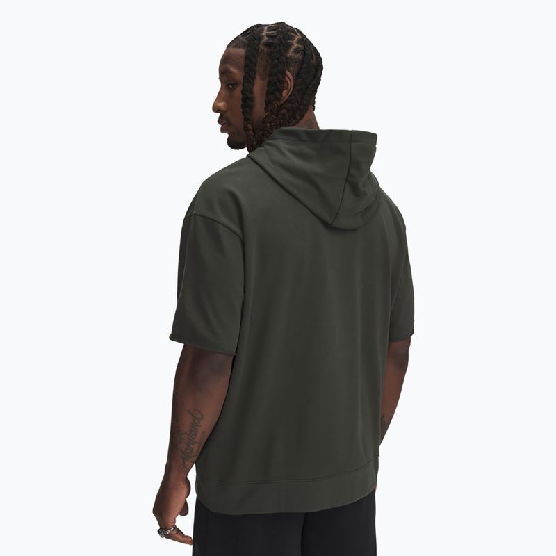Кофта чоловіча Under Armour Project Rock SS Terry Hoody baroque green / baroque green 2