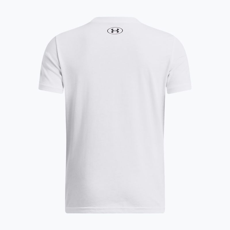 Дитяча футболка Under Armour Sportstyle Left Chest white 2