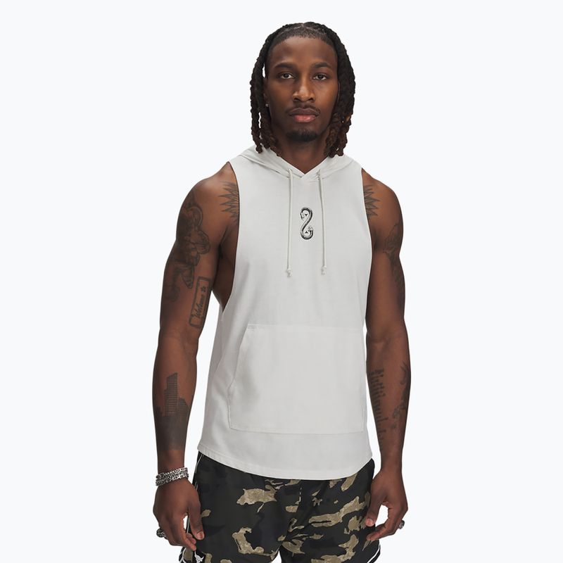 Кофта чоловіча Under Armour Project Rock Snake SL white clay / black / white