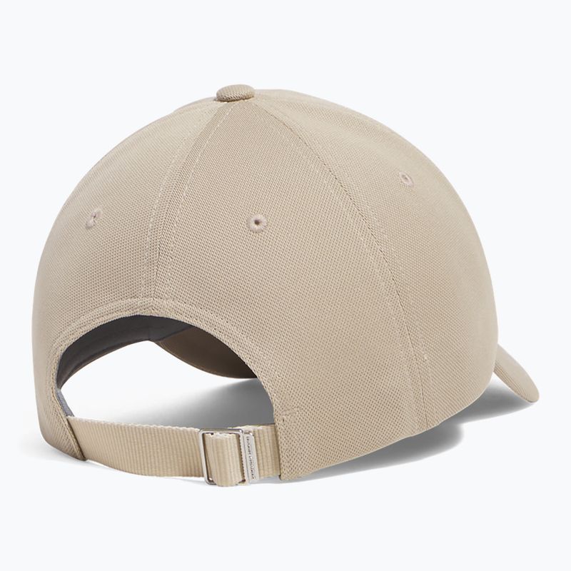 Żіноча кепка з козирком Under Armour Blitzing Adj city khaki/white quartz 2