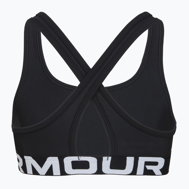 Бюстгальтер для тренувань дитячий Under Armour Crossback black 2