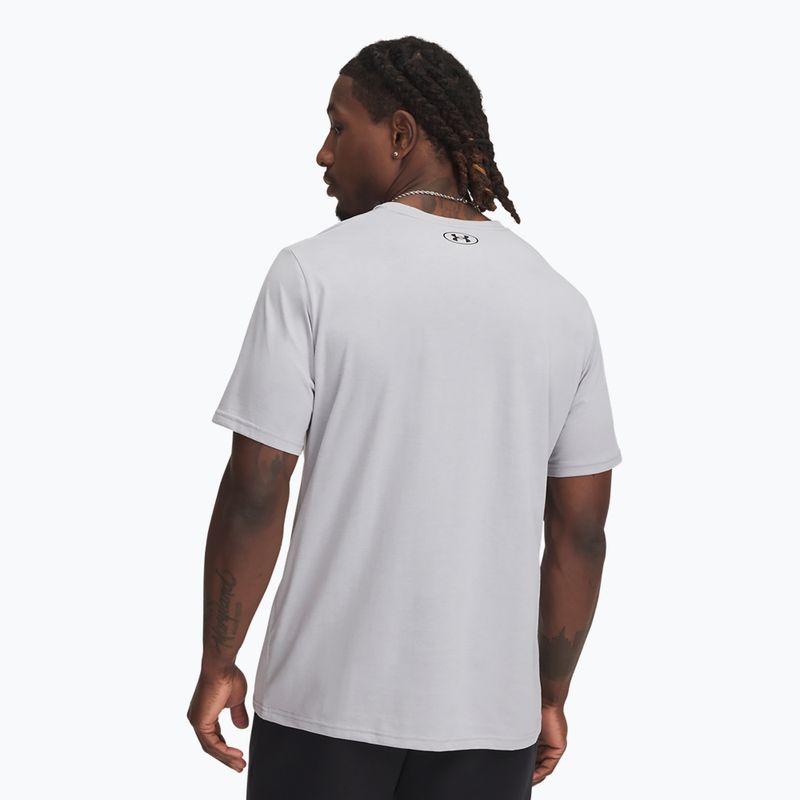Футболка чоловіча Under Armour LC Fly In Logo mod gray/black 2