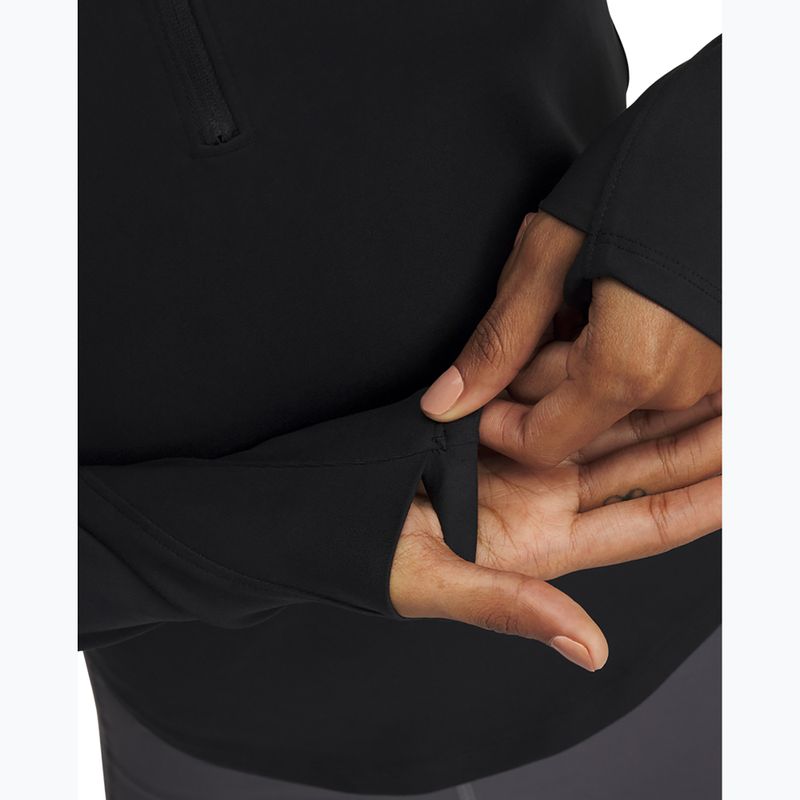 Лонгслів жіночий Under Armour Motion 1/2 Zip black/white 3