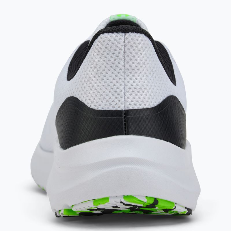 Кросівки для бігу чоловічі Under Armour Charged Pursuit 4 white/black/hyper green 6