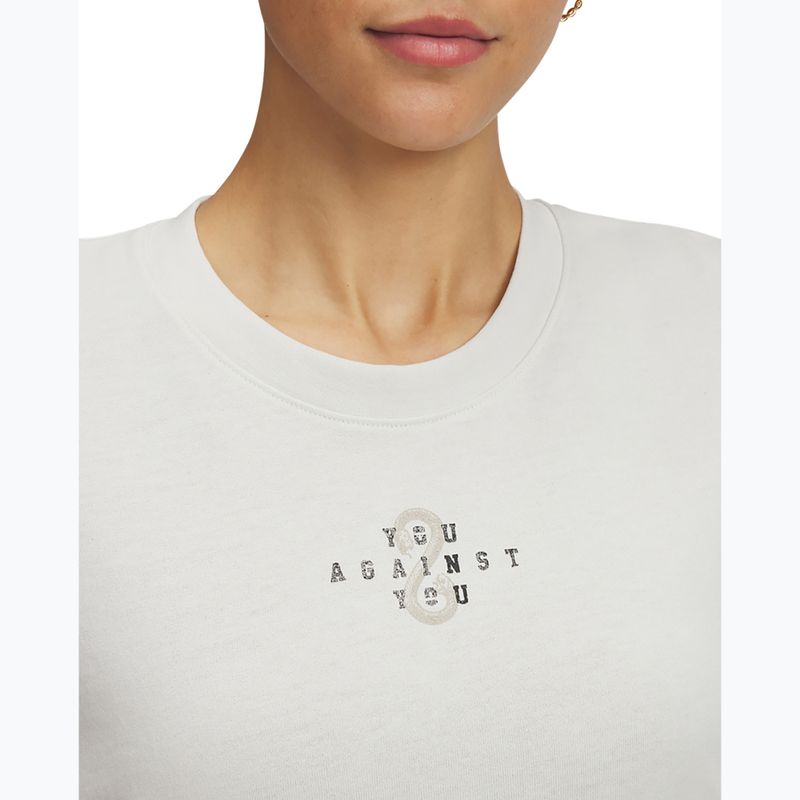 Футболка жіноча Under Armour Project Rock Campus white clay/black 3