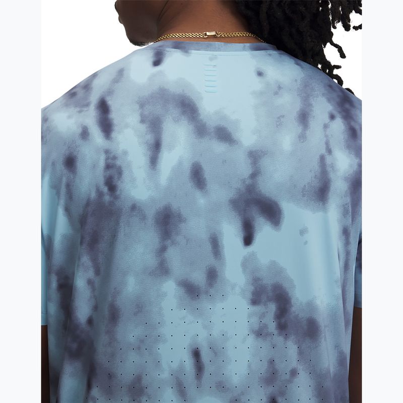 Футболка для бігу чоловіча Under Armour Launch Elite Print stream/reflective 4