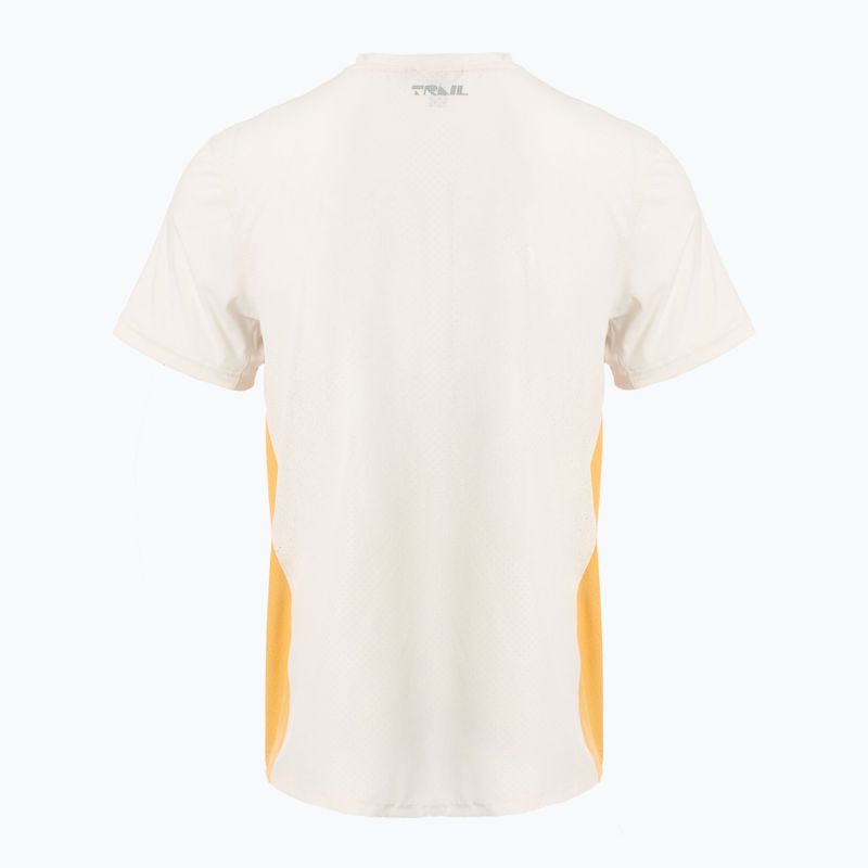 Футболка для бігу чоловіча Under Armour Trail Run Zip stone/noble gold/reflective 2