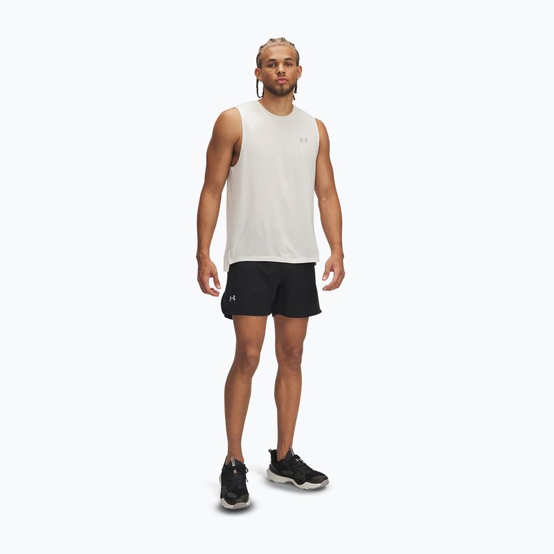 Шорти для бігу чоловічі Under Armour Trail Run Launch black / reflective 2