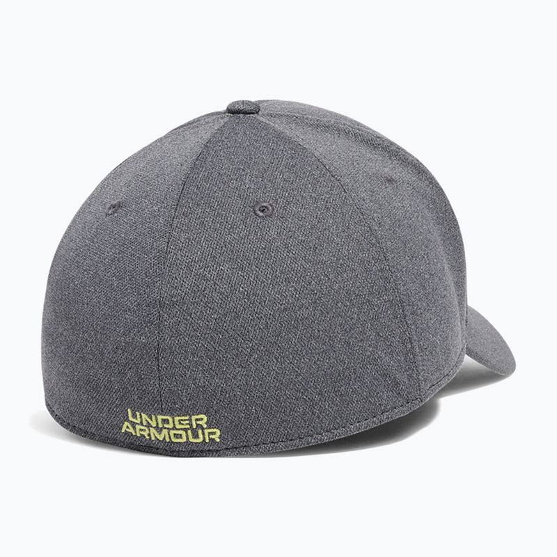 Кепка чоловіча Under Armour Blitzing castlerock/sonic yellow 2