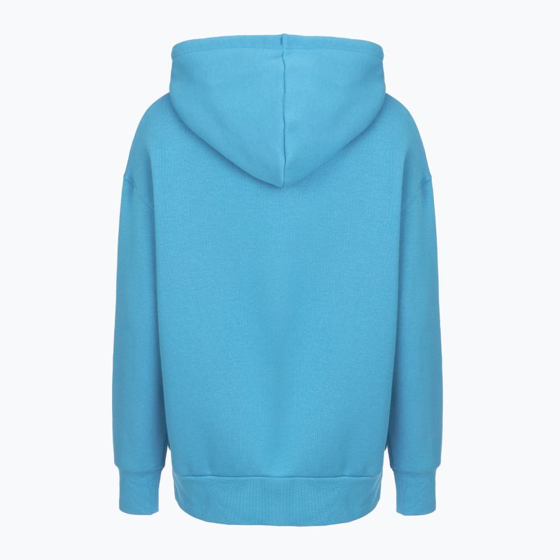 Кофта жіноча Under Armour Icon Fleece Hoodie ether blue/white 4