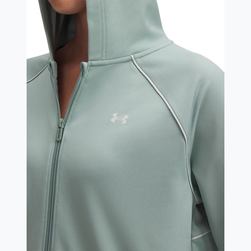 Спортивний костюм жіночий Under Armour Rival Tricot silica green/hydro green/hydro green 4