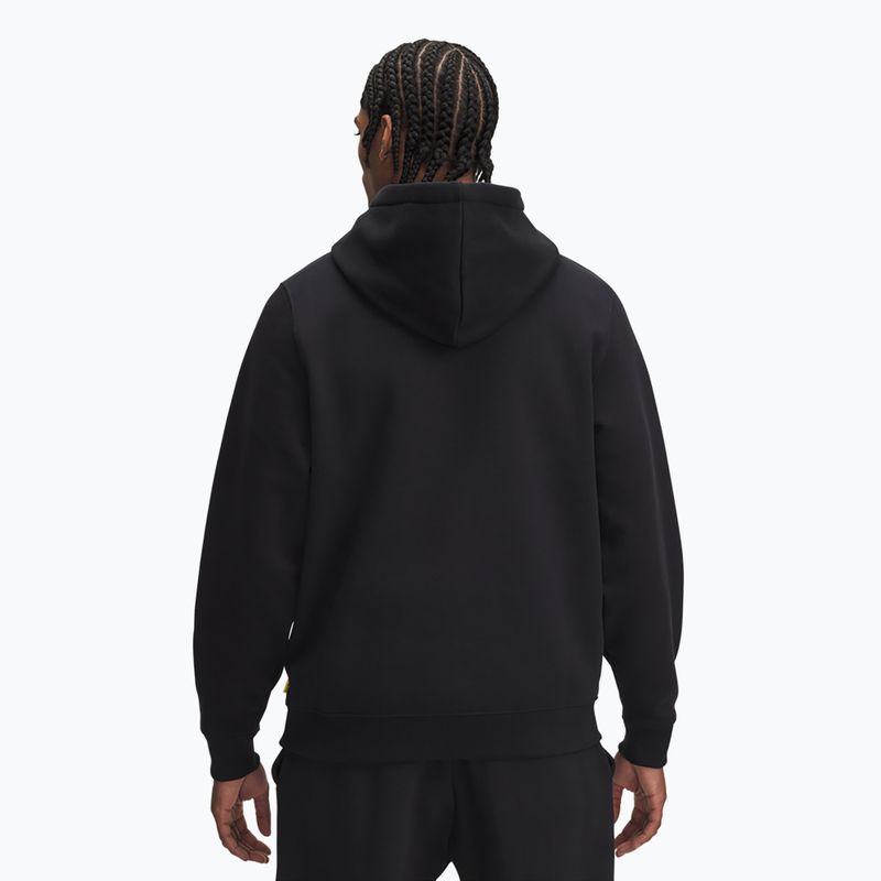Кофта чоловіча Under Armour Curry Splash Hoodie black / white clay 2